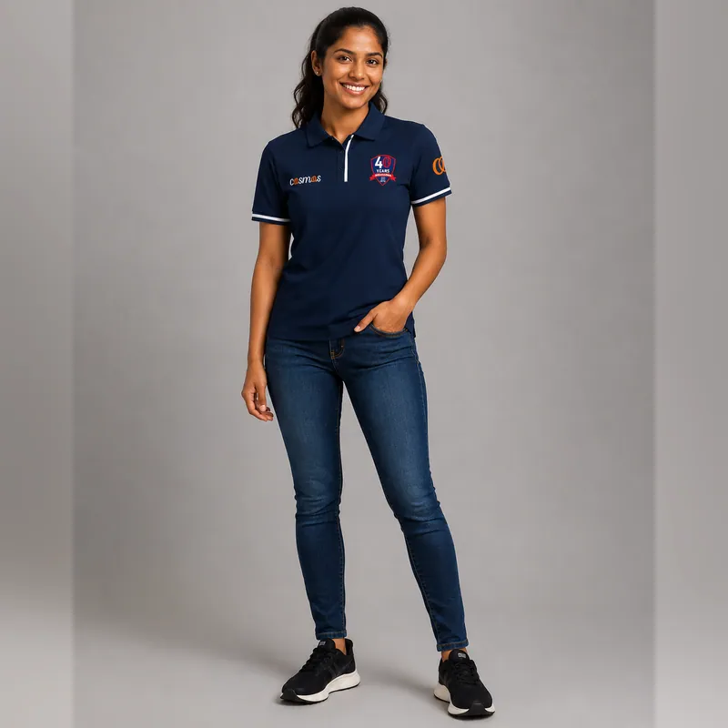 Navy everyday polo shirt
