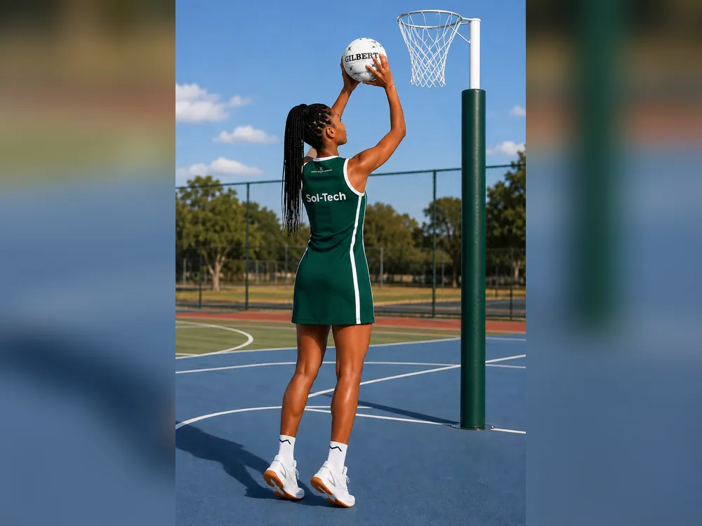 Netball kit in action